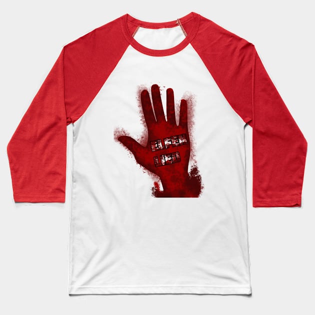 Elfen Lied hand Baseball T-Shirt by Rebellion10